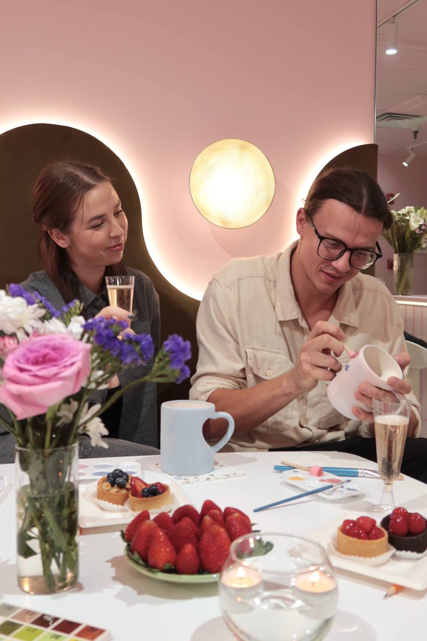 Date night at Color Time